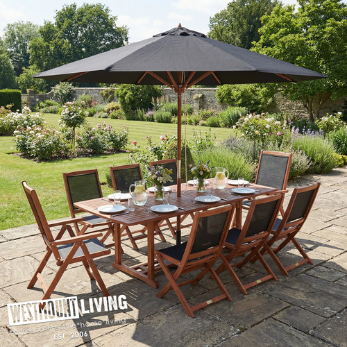 Seater wooden extending - 8,
