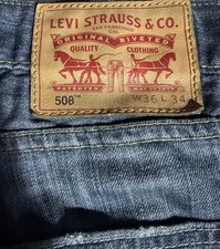 Levi 508 Men's Jeans Size W36