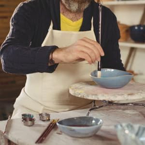 Artist apron with - with, art