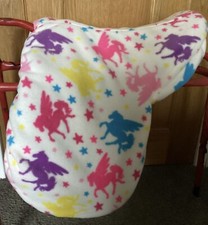 Fleece Saddle Cover Designed for Ideal, Fylde Saddle