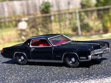 Auto World 1967 Cadillac Eldorado NEW! Rubber Tires Black Sinister 1/64 Diecast