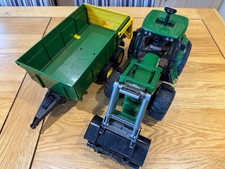 Bruder 02052 John Deere 6920 Tractor Trailer 1:16 Scale Front Loader & Steering