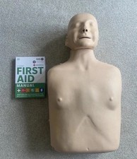 Laerdal Light Skin Adult CPR Manikin with Full First Aid Manual (No Lungs)