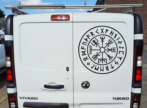 Viking compass runes - compass,
