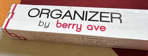 Berry ave broom holder and - berry,