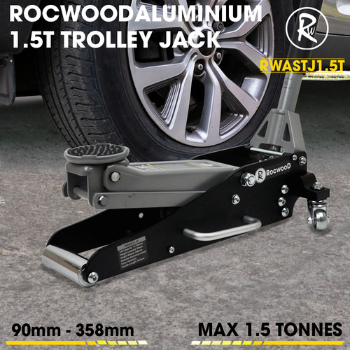 Aluminium trolley jack ton - jack, 1.5