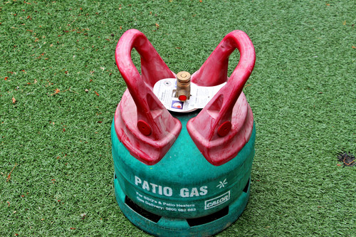 Empty calor 5kg propane patio - calor,