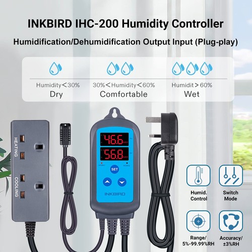 Inkbird humidity controller - inkbird,