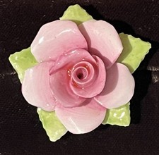 Lapel Pin Brooch ~ Pretty Pink