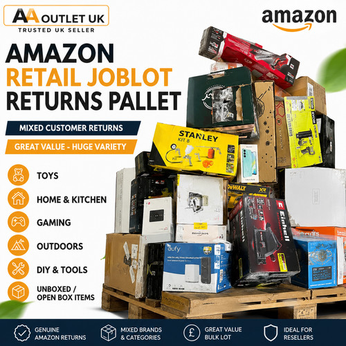 Amazon retail joblot - amazon,