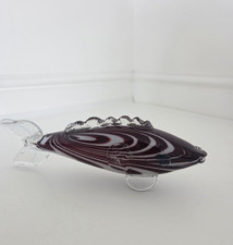 Hand Blown Glass Fish Vintage