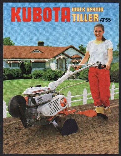 1985 kubota at55 walk behind - 1985, "at55"