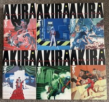 Akira Complete Manga Set Volumes 1-6 by Katsuhiro Otomo - Kodansha - English