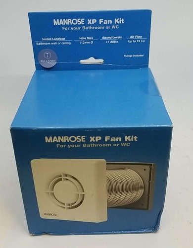 Manrose fan kit for - xp,
