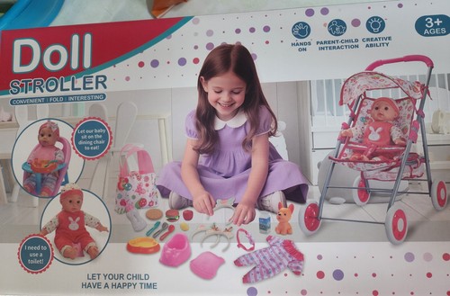 Kids doll stroller - kids, playset