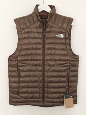 North Face Jacket Gilet Brown