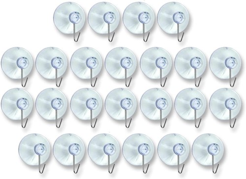 Clear suction hooks - suction, strong