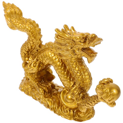 Pieces chinese golden dragon - 3,