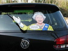 WAVING QUEEN ANNIVERSARY COLLECTABLE 60 YEARS OF SERVICE