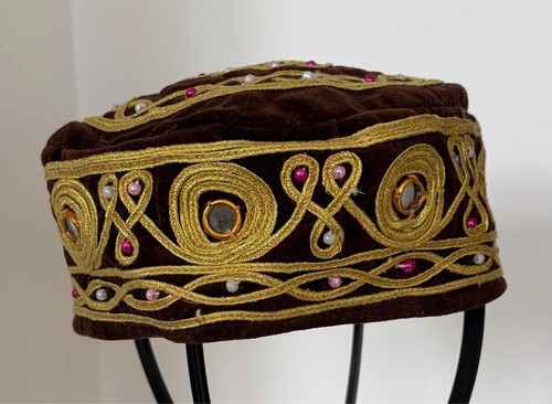 Vintage brown velvet and - vintage,