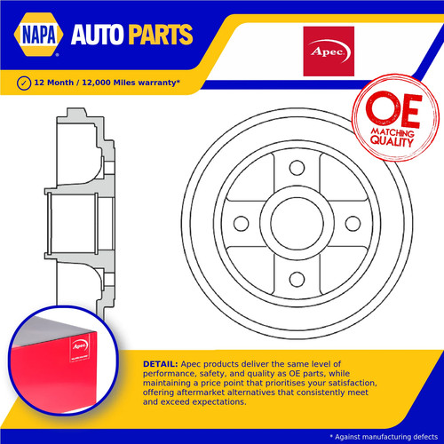 Brake drum fits suzuki - brake,