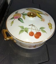 Royal Worcester Evesham Gold 7” Round Lidded Casserole Shape 28 Size 1