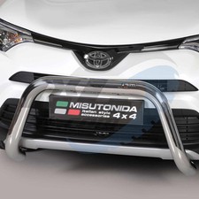 Toyota RAV4 Facelift 2016-2018 76mm Stainless Steel Bull Bar