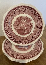 Vintage Masons Vista Red Pink