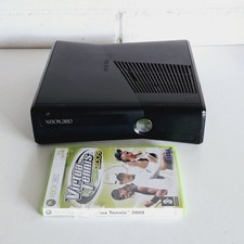 XBOX 360 S Slim 250GB Matte Console Only & Virtua Tennis 2009 - Tested & Working
