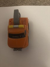 Vintage 1995 Fisher Price Big Action Garage Replacement Toy Orange Tow Truck Car