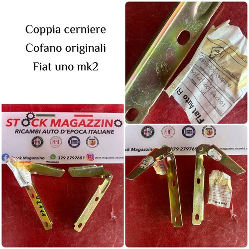 Pair front bonnet hinges - pair,