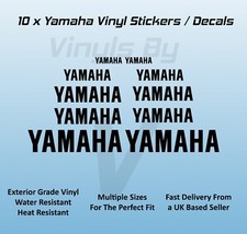 10 x Yamaha Stickers Decals