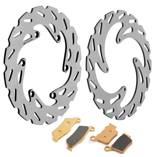 Front rear brake disks - front,