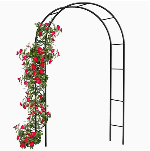 Dark green metal garden - 2.4m,