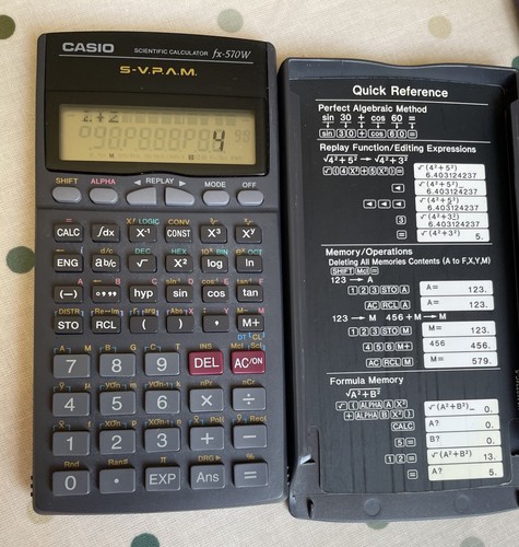 Vintage casio 570w - casio, fx-570w