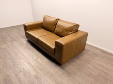 Habitat Daly Leather Wide Arm