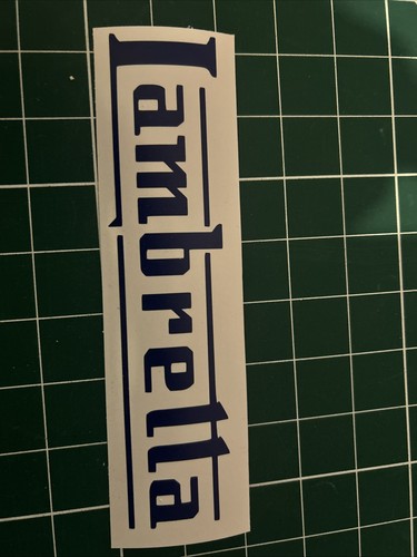 Lambretta scooters vinyl - lambretta,