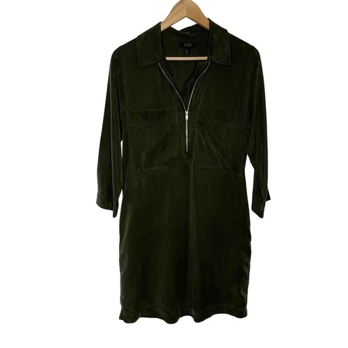 Cos zip shirt dress - cos,