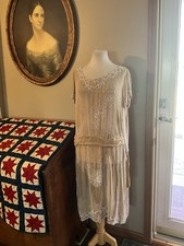 ANTIQUE FLAPPER 1920’S TAUPE