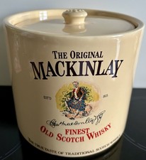 The Original MacKinlay Finest Old Scotch Whisky Ice Bucket Seton Pottery Rare