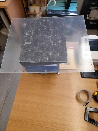 Blast cabinet perspex screen - blast,