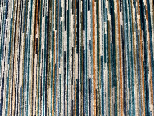 Nouveau velvet stripe - nouveau, fabric