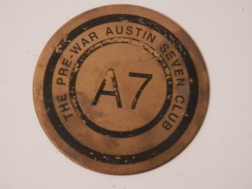 Car club badge the pre - club,
