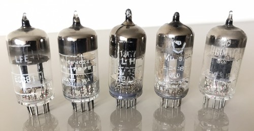 Mullard ecc81 square getter - ecc81,