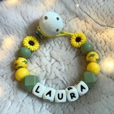 Baby Girls Green Yellow Floral