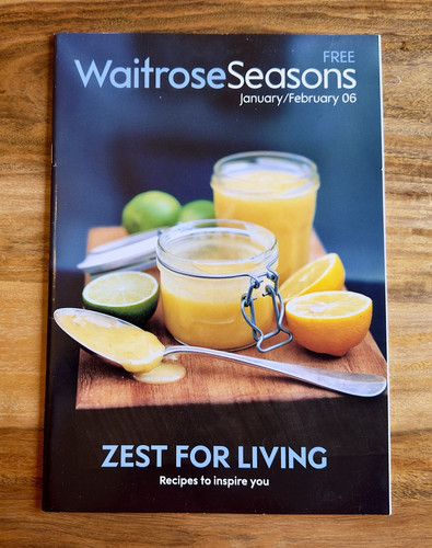 Waitrose seasons magazine - seasons,