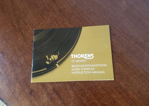 Genuine thorens 160 ii - mk,