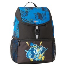 Lego Extended City Race School Bag Kindergarten Kids Black Backpack