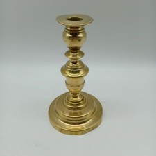 Antique Brass Candlestick With