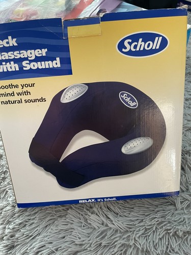 Scholl neck massager with - scholl,